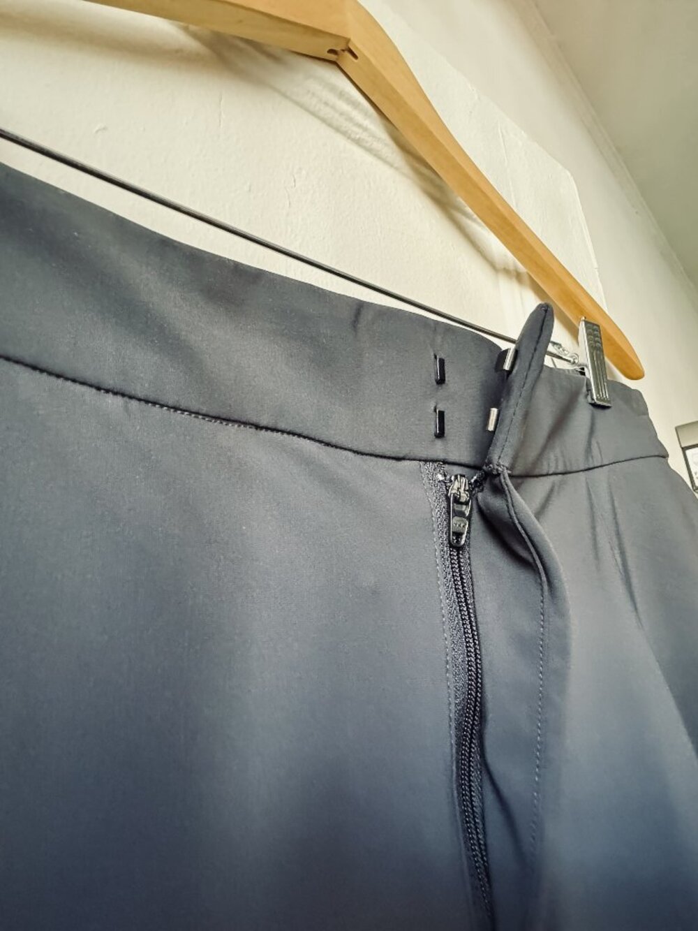Athleta Wide Leg Pinnacle High Rise Trouser Charcoal Grey Size 16